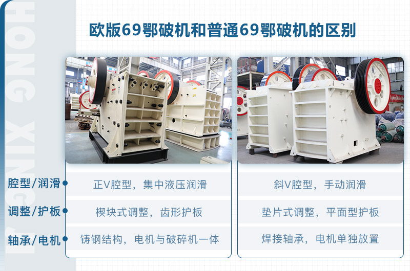 歐版69鄂破機(jī)和普通69鄂破機(jī)