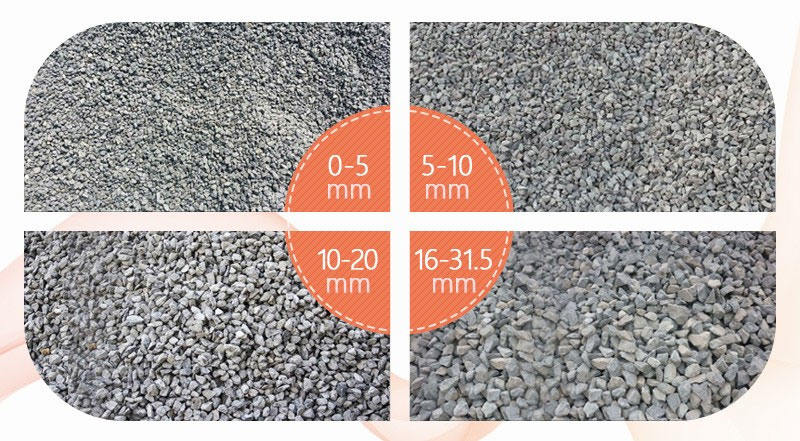 多種人工砂石骨料規格